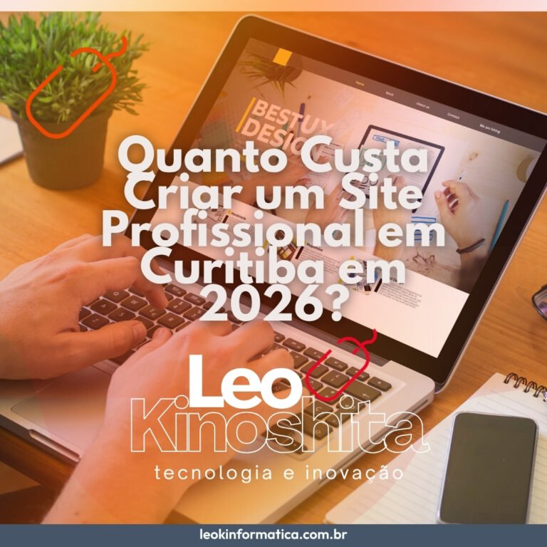 quanto custa site profissional Curitiba
