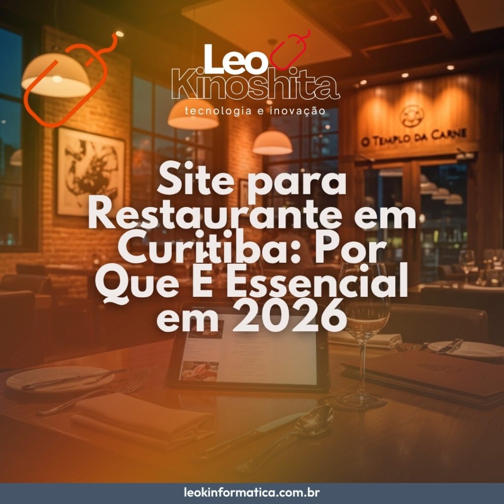 site para restaurante Curitiba