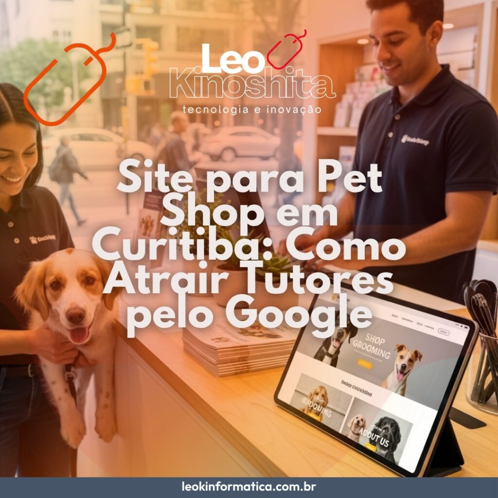 site para pet shop Curitiba
