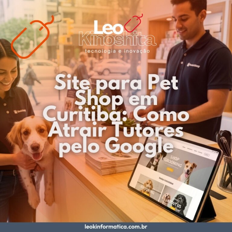 site para pet shop Curitiba