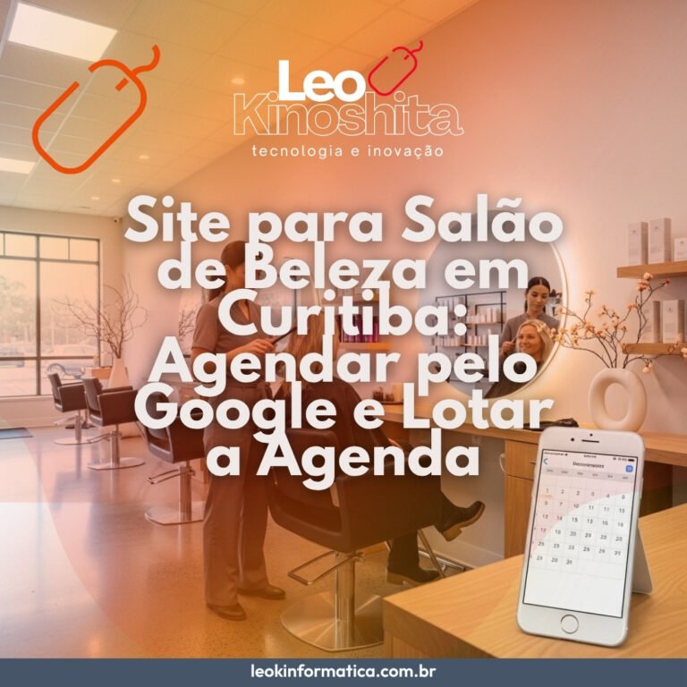 site para salão de beleza Curitiba