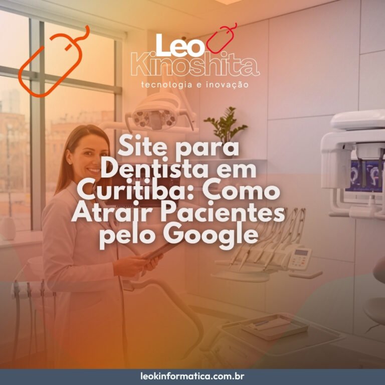 site para dentista Curitiba