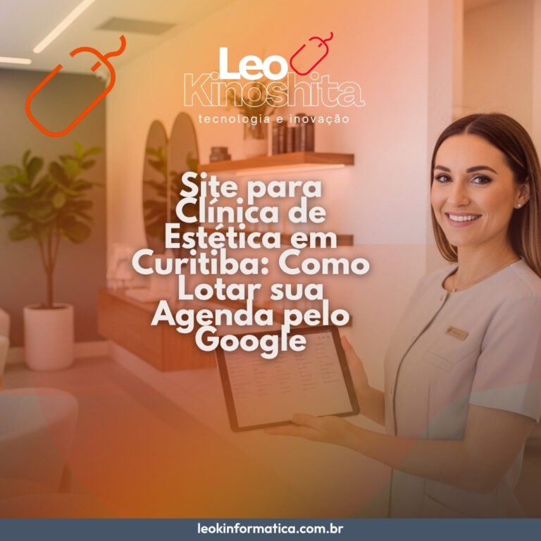 site para clínica de estética Curitiba