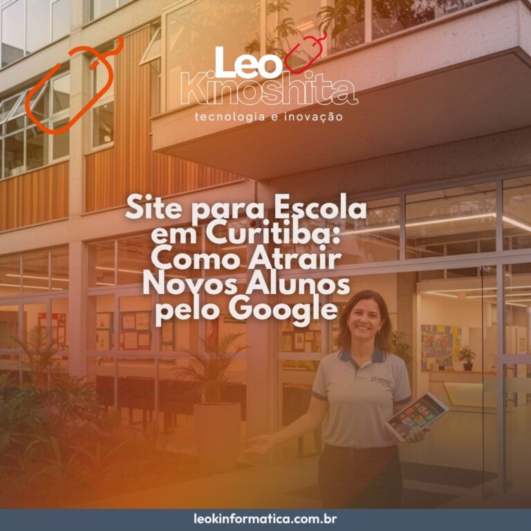 site para escola Curitiba