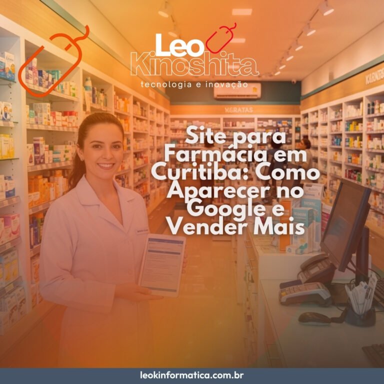 site para farmácia Curitiba
