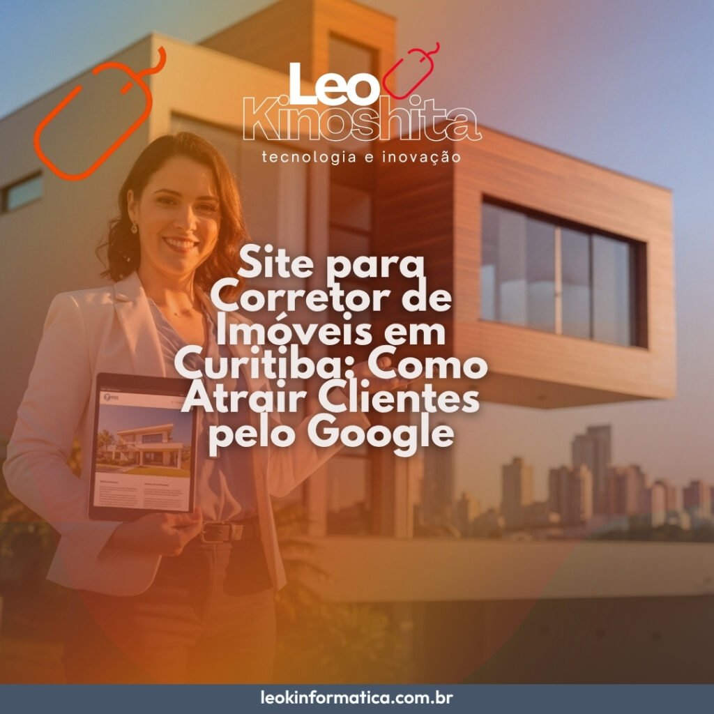site para corretor de imóveis Curitiba