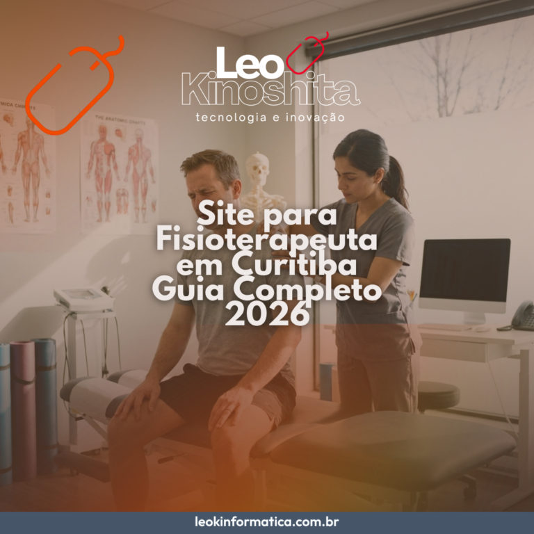 site para fisioterapeuta em Curitiba