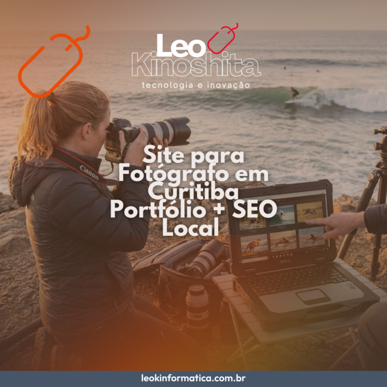 site para fotógrafo em Curitiba
